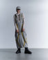 UNALOME LONG SKIRT -GRAY×GREEN-